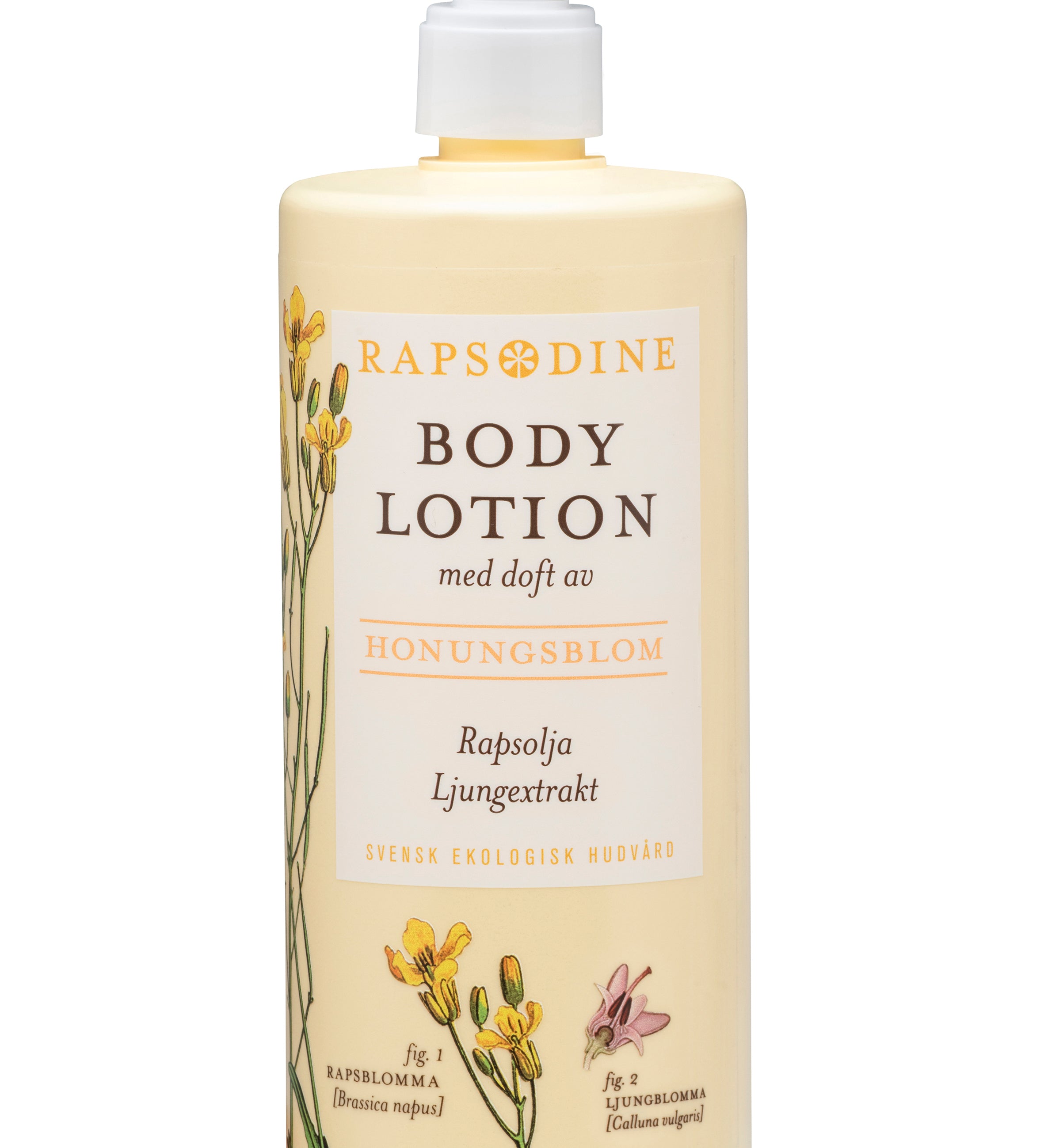 Svensk, ekologisk och vegansk bodylotion, 500 ml från Rapsodine
