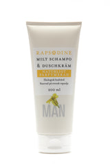 MAN Milt Schampo & Duschkräm, 200 ml