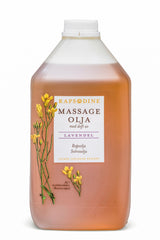 Massage oil, 2.5 liters