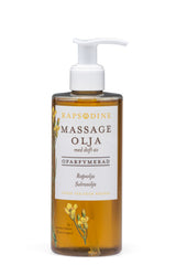 Massage oil, unscented, 250 ml