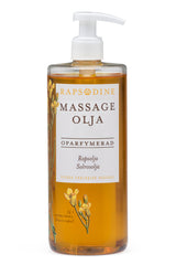 Massage oil, unscented, 500 ml
