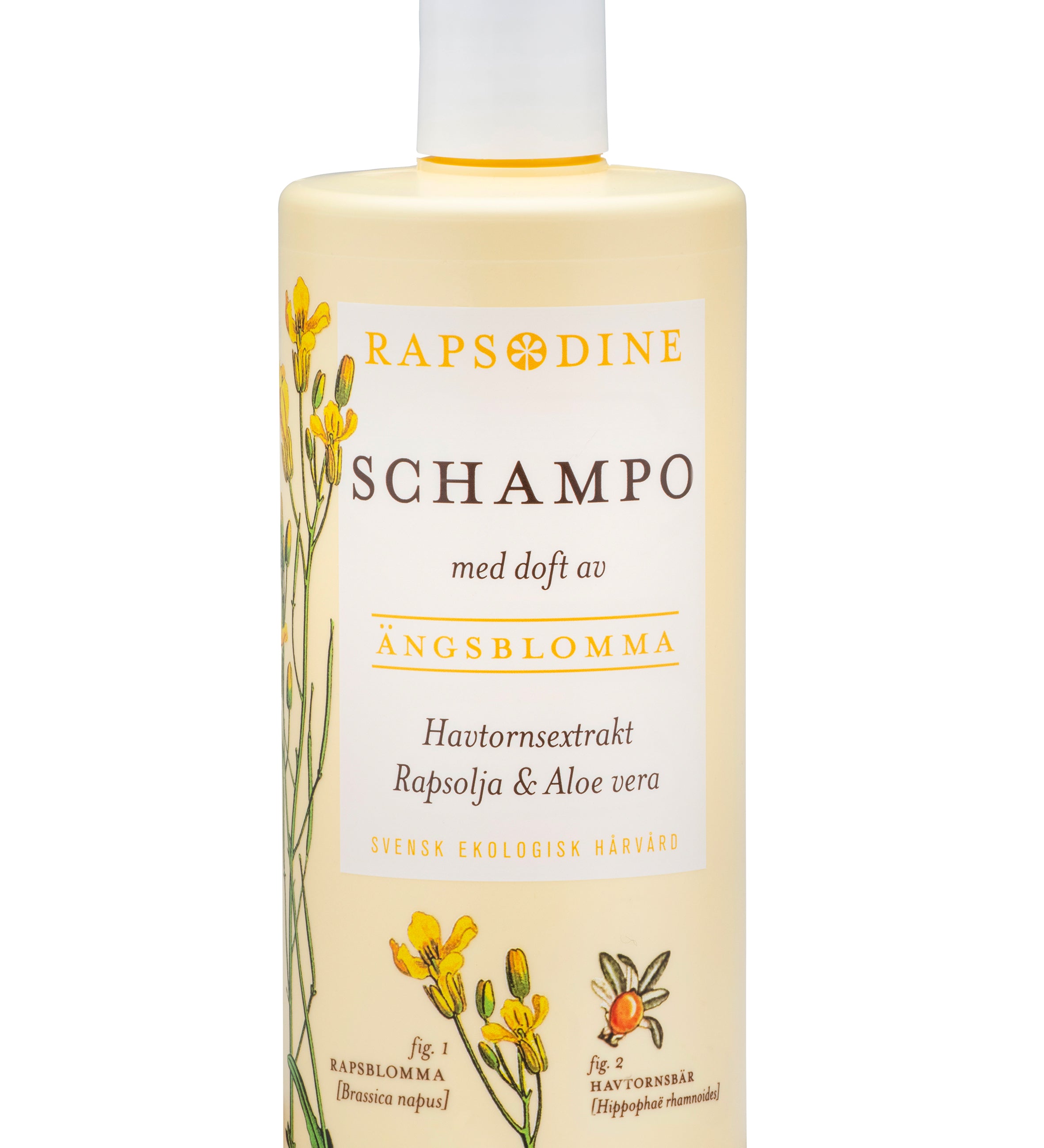 Svenskt, ekologiskt schampo, 500 ml från Rapsodine