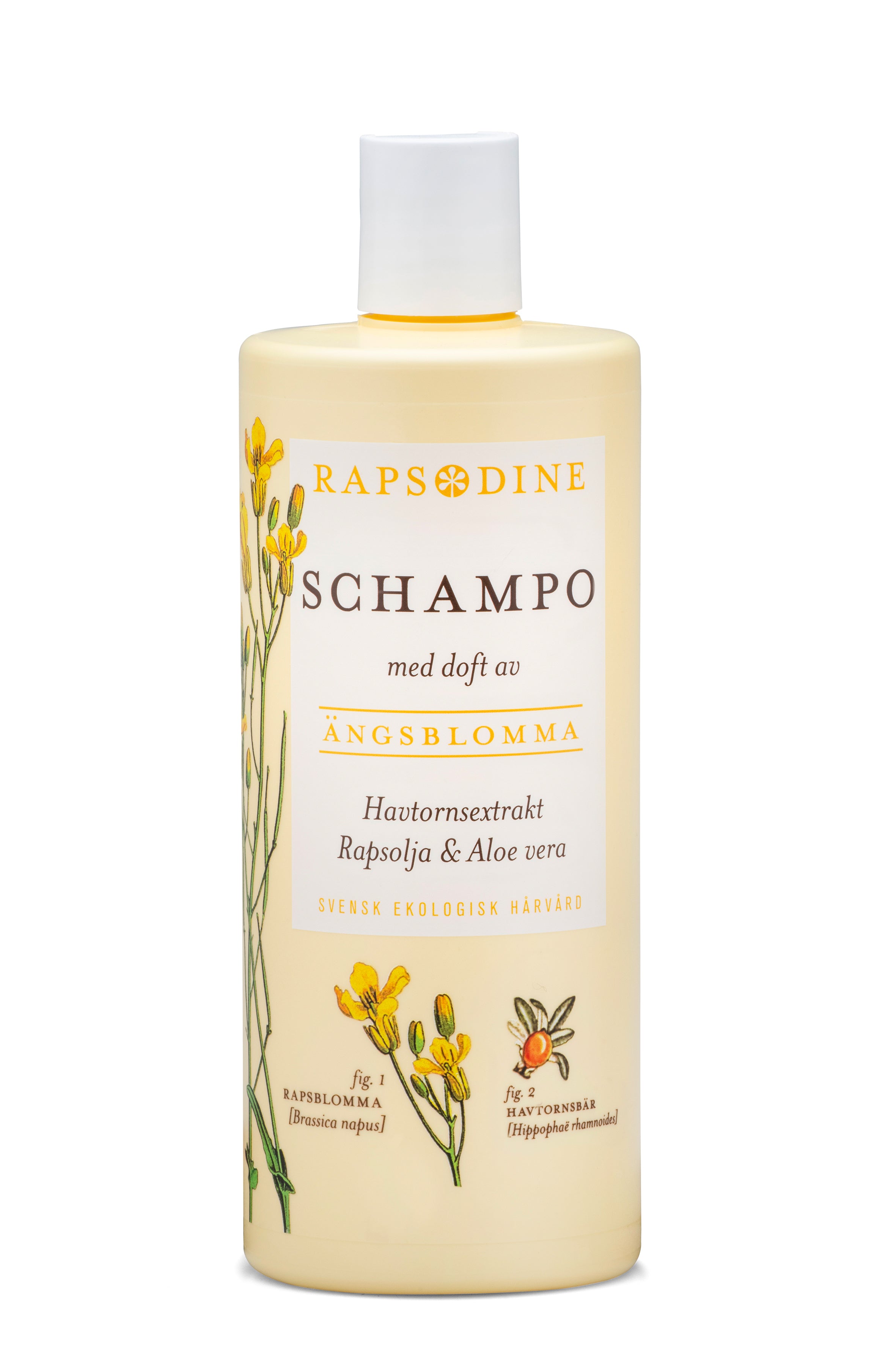 Svenskt, ekologiskt schampo, 500 ml från Rapsodine