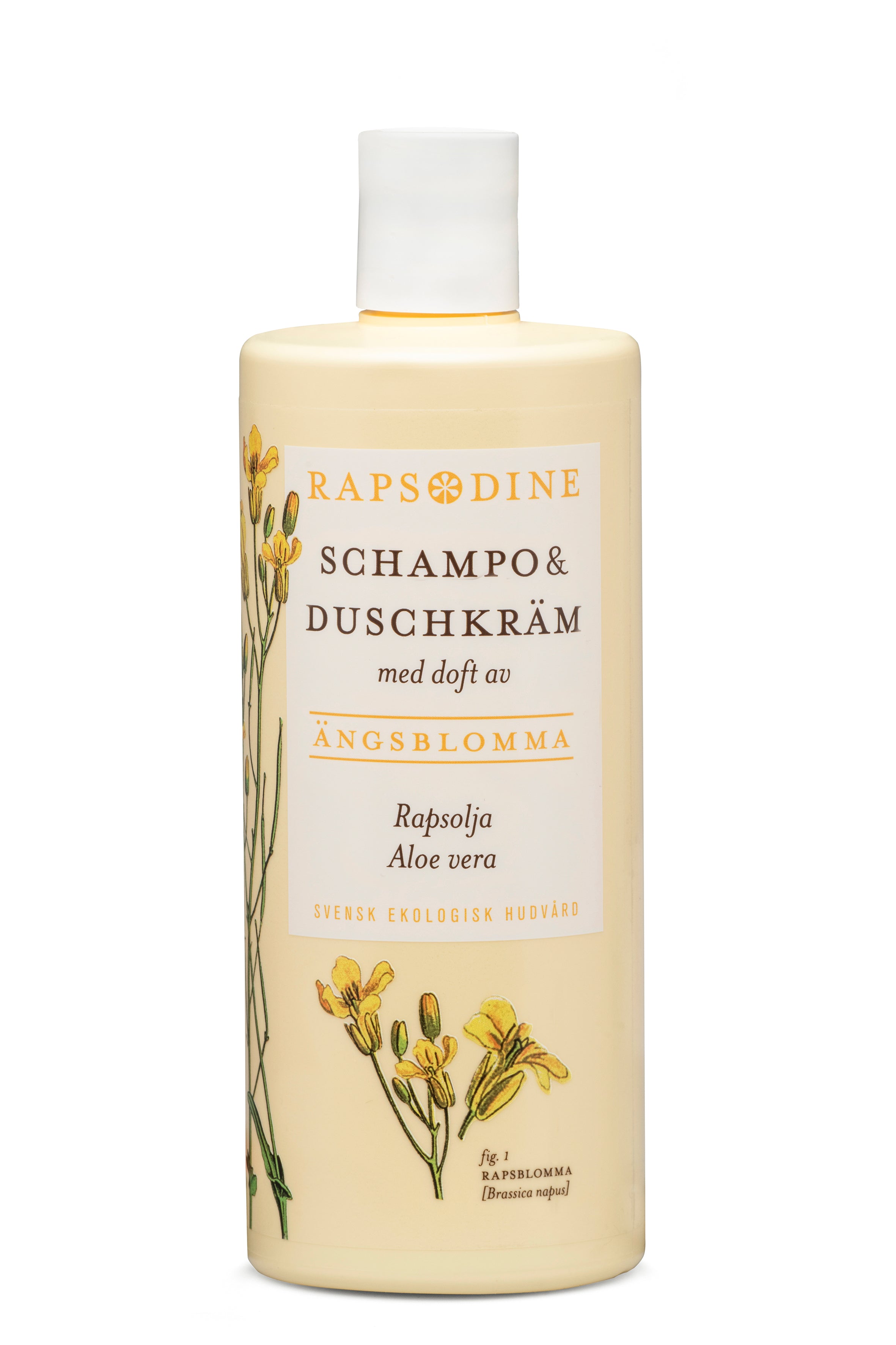 Svenskt ekologiskt schampo &amp; duschkräm, 500 ml från Rapsodine